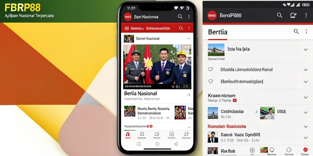 Tampilan antarmuka FBRP88 yang sederhana dan informatif.